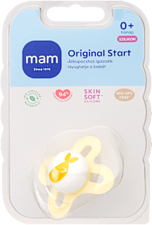 Original Start szilikon cumi, újszülött kortól, többféle mam