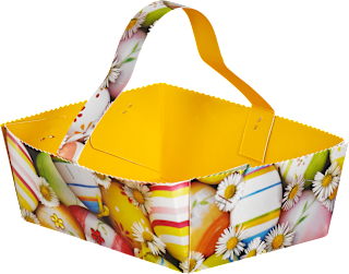 Osterkörbchen aus Karton keine Marke