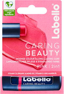Caring Beauty balzam za usne 2u1 Pink Labello
