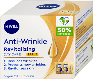 Ránctalanító nappali arckrém Anti Wrinkle 55+  NIVEA
