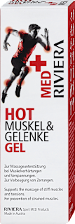 Med+ Hot Muskel & Gelenke Gel Riviera Med+