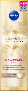 Luminous 630 Anti Spot CC fluid za lice SPF 30 - 02 Medium NIVEA