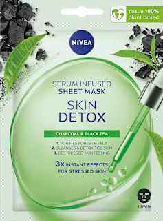 Tuchmaske Serum Infused Skin Detox NIVEA