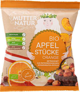 Trockenfrüchte Apfel mit Orange MUTTER NATUR