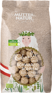 Schwarze Bohnen Bällchen Bio MUTTER NATUR