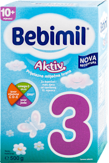 Aktiv prijelazna mliječna hrana 3, 10+ mj. Bebimil