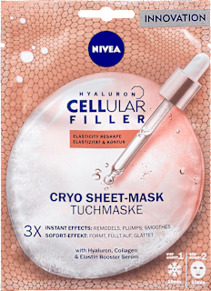Hyaluron Cellular Filler Cryo Tuchmaske NIVEA