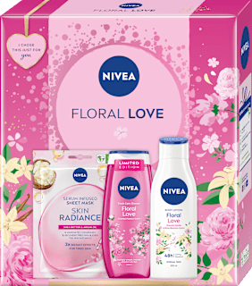 Подаръчен комплект Floral Love NIVEA
