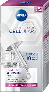 Серум с хиалуронова киселина Expert Filler NIVEA