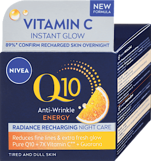 Nočna krema Q10 Energy Radiance Recharging NIVEA