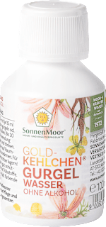 Gurgelwasser Goldkehlchen ohne Alkohol SonnenMoor