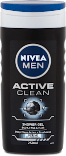Active Clean - gel za tuširanje NIVEA MEN