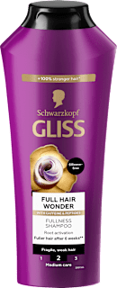 Šampón na krehké vlasy Full Hair Wonder Schwarzkopf GLISS