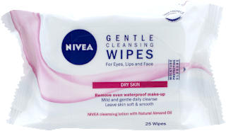 Șervețele demachiante pentru tenul uscat și sensibil NIVEA