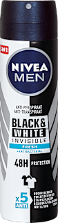 Deodorant spray Black&White invisible Fresh NIVEA MEN