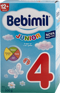 Junior mliječna hrana 4, 12+ mj. Bebimil