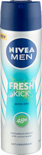 Fresh Kick - dezodorans u spreju NIVEA MEN