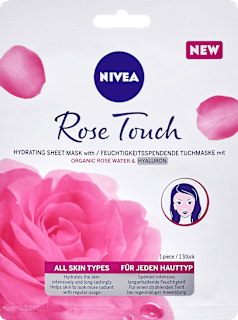 Rose Touch mască tip șervețel NIVEA