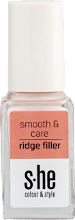Изглаждащ лак за нокти Smooth & Care 301/002 s-he colour&style