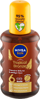 Olej na opaľovanie v spreji s karoténom OF 6 NIVEA SUN