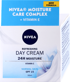 Refreshing dnevna krema za lice – vitamin E, SPF 15 NIVEA