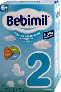 Prijelazna mliječna hrana za dojenčad 2 , od 6+ mj. Bebimil
