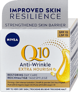 Q10 EXTRA NOURISH - dnevna krema protiv bora, SPF 15 NIVEA