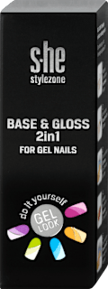 Base & Gloss 2in1 lak za nokte – 002 s-he colour&style