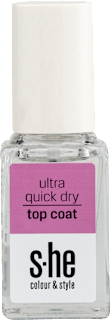Nadlak za nohte ultra quick dry št. 304/002 s-he colour&style