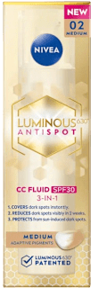 Luminous630 CC fluid, SPF 30 – medium NIVEA