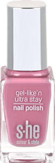 Lak za nohte gel-like'n ultra stay 322/275 s-he colour&style