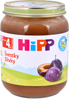 BIO příkrm Švestky HiPP