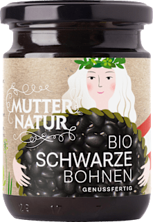 Schwarze Bohnen Bio genussfertig MUTTER NATUR