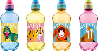 Mineralwasser für Kids sortiert VÖSLAUER