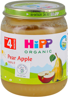 ORGANIC  kašica - jabuka sa kruškom, od 4. meseca HiPP