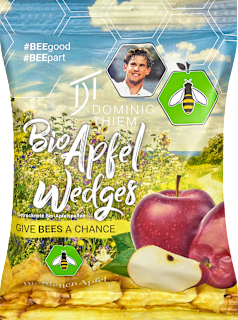 Trockenfrüchte Bio Apfel Wedges BioBienenApfel