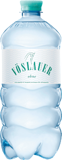 Natürliches Mineralwasser ohne Kohlensäure, "ohne" VÖSLAUER