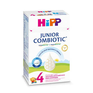 Lapte praf formulă de creștere Junior Combiotic 4, 2+ HiPP