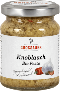 Pesto Bio Knoblauch GROSSAUER