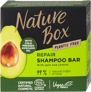 Твърд шампоан Repair с авокадо Nature Box