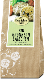 Trockenmischung Bio Grünkern Laibchen Rosenfellner Mühle