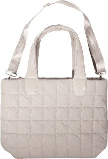 Tasche creme gesteppt groß PURSET