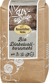 Dinkelvollkornmehl Bio Rosenfellner Mühle