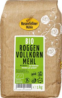 Roggenvollkornmehl Bio Rosenfellner Mühle