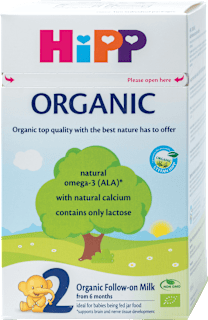 Organic 2 mliječna formula, 6+ mj. HiPP