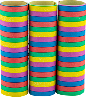 Luftschlangen 3er-Set Dekorieren & Einrichten