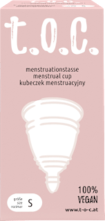 Menstruationstasse Gr. S t.o.c.