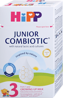 Ekološko nadaljevalno mleko 3 COMBIOTIC® Junior, od dopolnjenega 1. leta starosti dalje HiPP