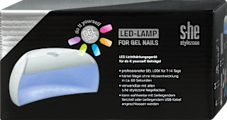 LED-lámpa géllakkhoz s-he colour&style