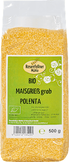 Grieß Bio Mais Polenta grob Rosenfellner Mühle